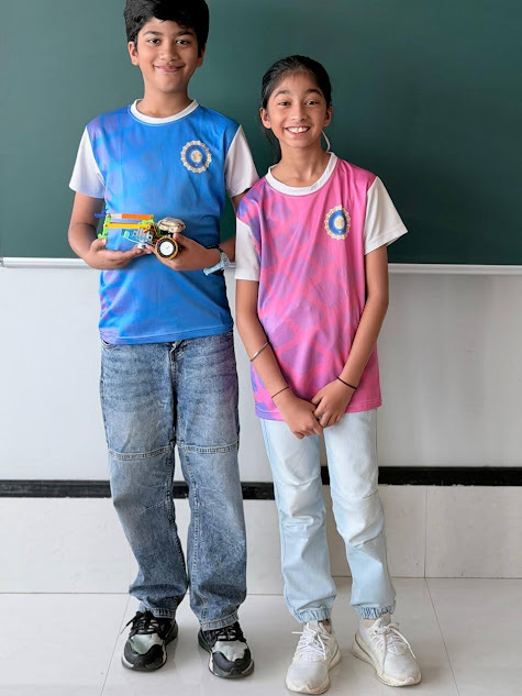Nysa and Neev Shetye, twins and founders of Team SPARSH